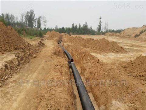 聚乙烯埋地排污管|郑州小区排水管道厂家