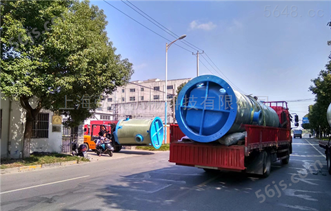 弘泱专业生产一体化预制泵站玻璃钢污水泵站